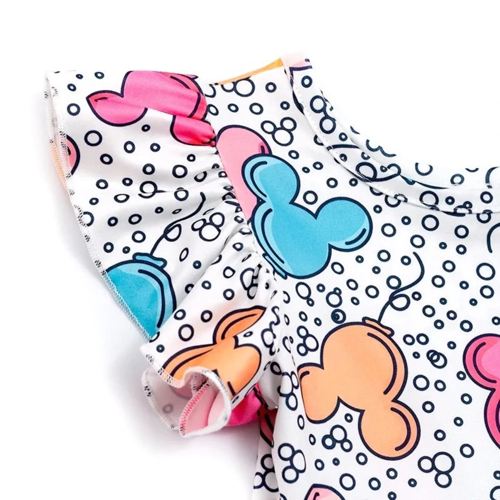 Disney Mickey Mouse head balloons dress NWT girls Disney outfit Sz 2 3 4 5 6 7 8